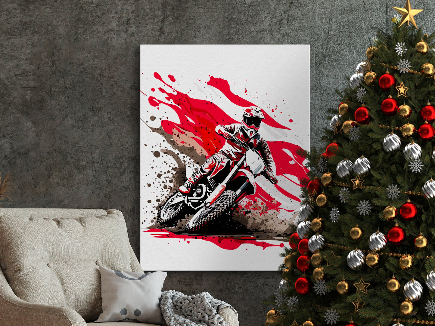 Dynamic Motocross Design - Versatile Multi-Format Collection